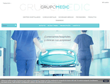 Tablet Screenshot of grupomedic.com